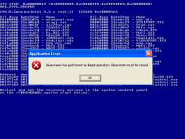 bluescreen